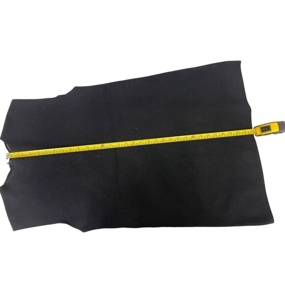 Massimo Dutti Women Mini Pinafore Dress L Black Wool Blend Knit 6657/631 NWT - Picture 14 of 15